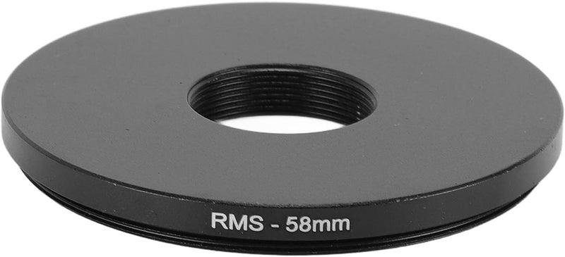 Zopsc RMS Thread Adapter Ring, Microscope Objective Lens Adapter Ring for Camera, Camera Adapter Ring for Telephoto Lenses Camera Lens Accessories, Easy to Install (58mm/2.28in) - Image 1
